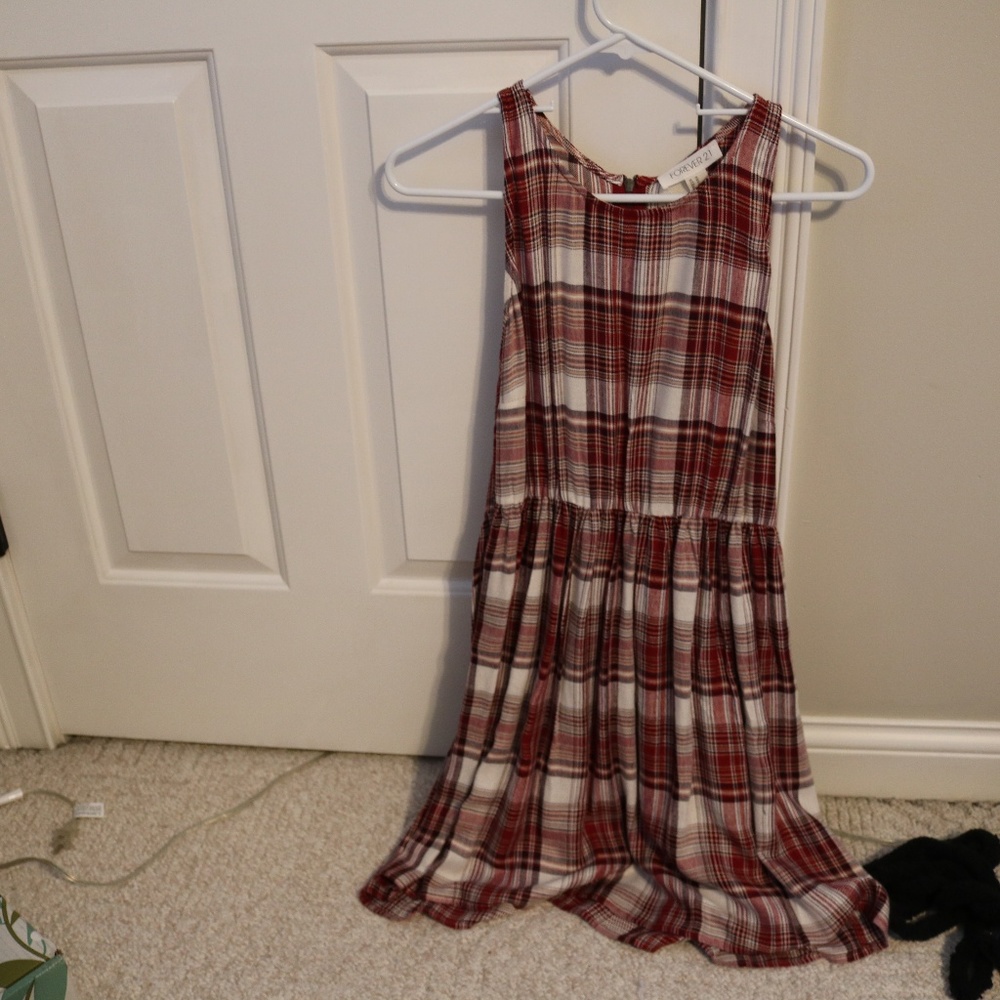 Red Checkered Sundress